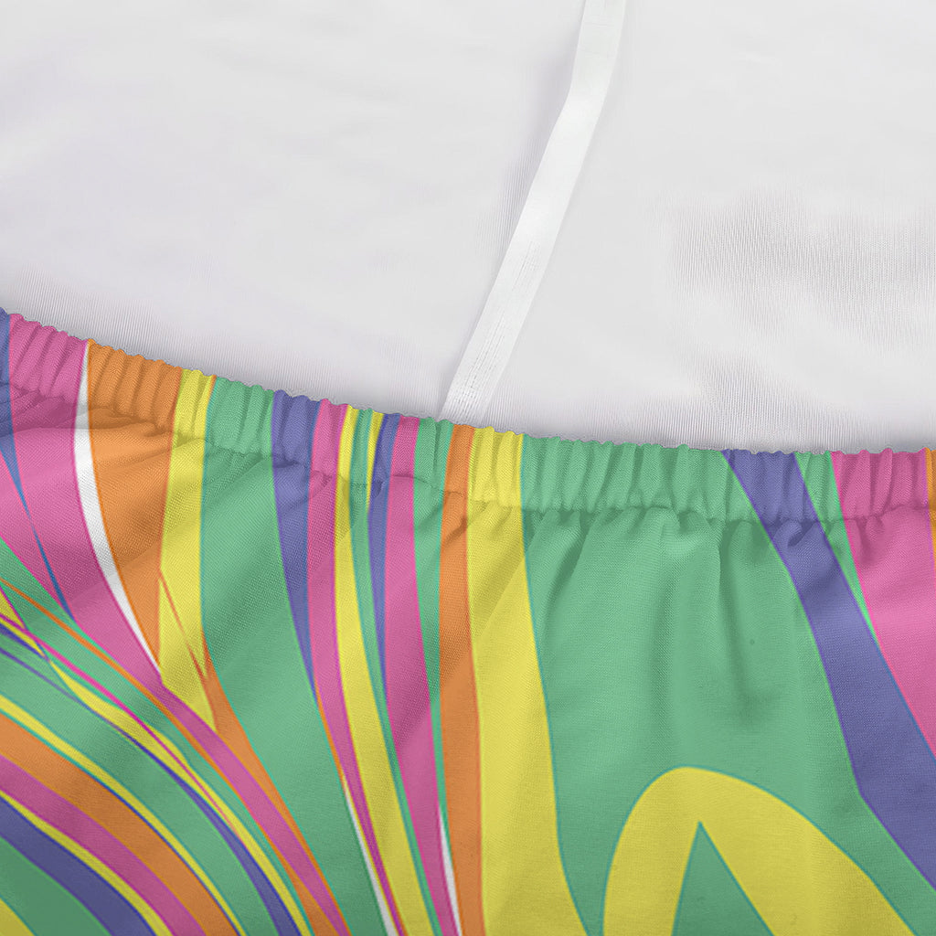 Pastel Rave Print Sofa Cover