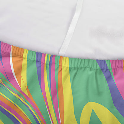 Pastel Rave Print Sofa Cover