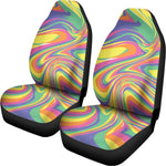 Pastel Rave Print Universal Fit Car Seat Covers