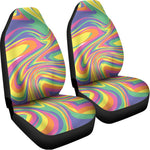 Pastel Rave Print Universal Fit Car Seat Covers