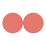 Pastel Red And Grey Tattersall Print Car Coasters