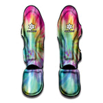 Pastel Spiral Tie Dye Print Muay Thai Shin Guard