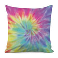 Pastel Spiral Tie Dye Print Pillow Cover