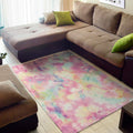 Pastel Tie Dye Print Floor Mat