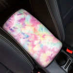 Pastel Tie Dye Print Car Center Console Cover