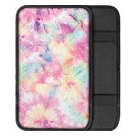 Pastel Tie Dye Print Car Center Console Cover