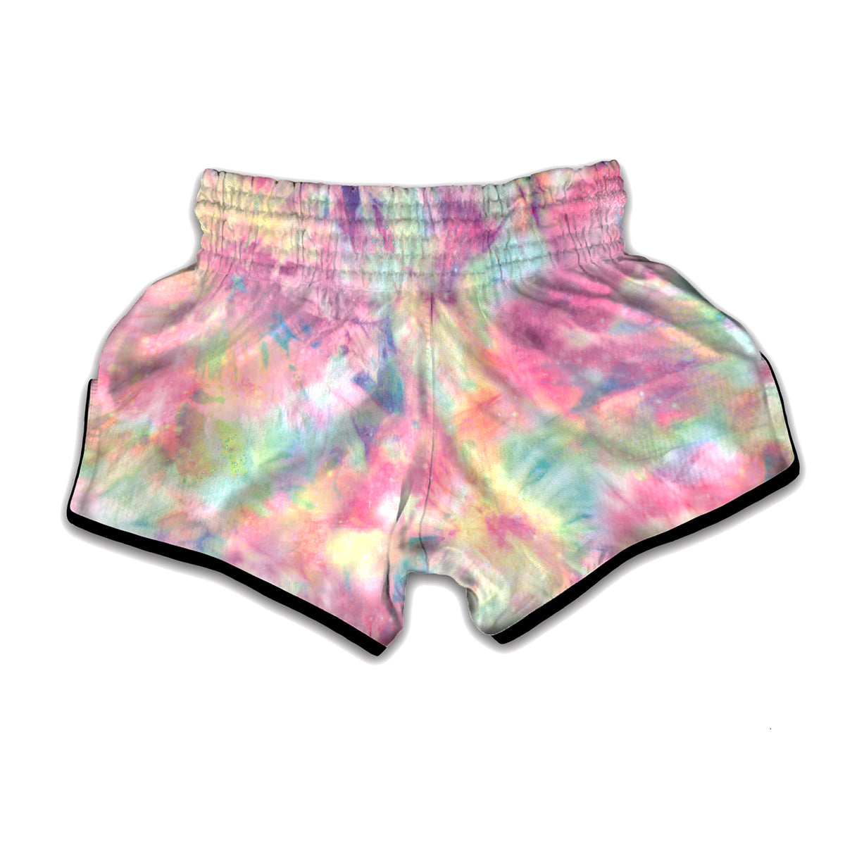 Pastel Tie Dye Print Muay Thai Boxing Shorts