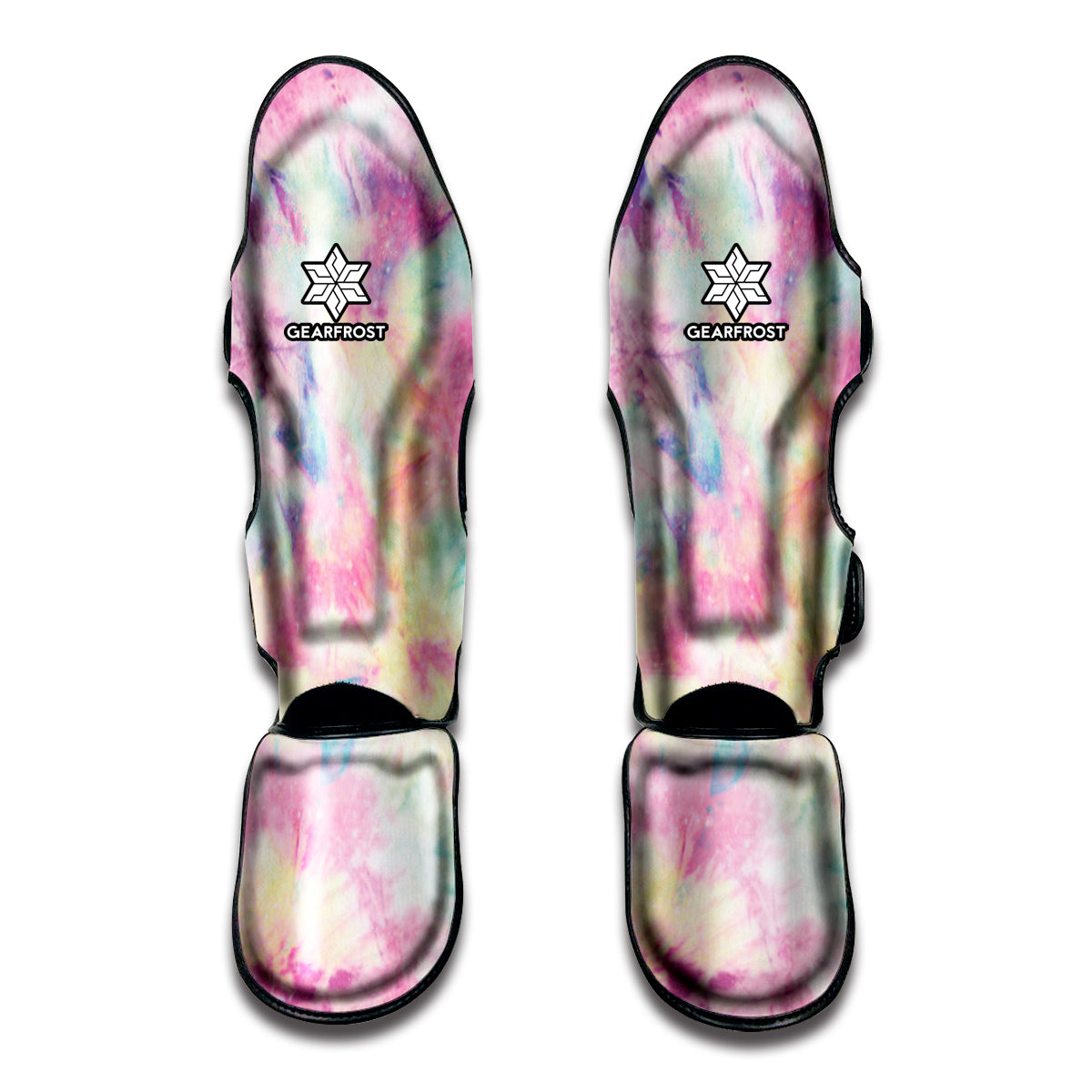 Pastel Tie Dye Print Muay Thai Shin Guard