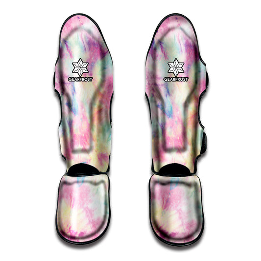 Pastel Tie Dye Print Muay Thai Shin Guard
