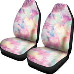 Pastel Tie Dye Print Universal Fit Car Seat Covers