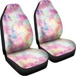Pastel Tie Dye Print Universal Fit Car Seat Covers