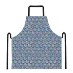 Pastel Volleyball Pattern Print Apron