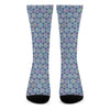 Pastel Volleyball Pattern Print Crew Socks