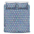Pastel Volleyball Pattern Print Duvet Cover Bedding Set