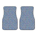 Pastel Volleyball Pattern Print Front Car Floor Mats