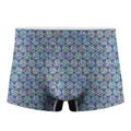 Pastel Volleyball Pattern Print Men's Boxer Briefs