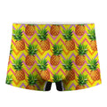 Pastel Zig Zag Pineapple Pattern Print Men's Boxer Briefs