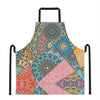 Patchwork Mandala Bohemian Pattern Print Apron