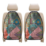 Patchwork Mandala Bohemian Pattern Print Car Seat Organizers