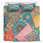 Patchwork Mandala Bohemian Pattern Print Duvet Cover Bedding Set