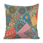 Patchwork Mandala Bohemian Pattern Print Pillow Cover