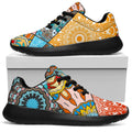 Patchwork Mandala Bohemian Pattern Print Walking Shoes