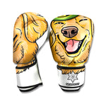 Patrick's Day Golden Retriever Print Boxing Gloves