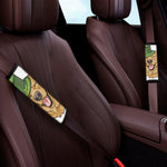 Patrick's Day Golden Retriever Print Car Seat Belt Covers