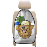 Patrick's Day Golden Retriever Print Car Seat Organizers