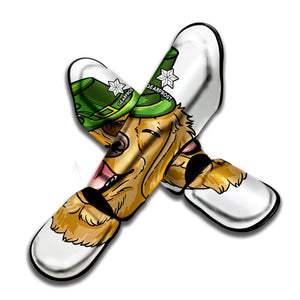 Patrick's Day Golden Retriever Print Muay Thai Shin Guard