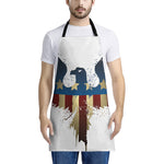 Patriotic American Eagle Print Apron