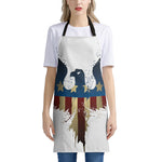 Patriotic American Eagle Print Apron
