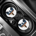 Patriotic American Eagle Print Car Coasters
