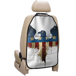 Patriotic American Eagle Print Car Seat Organizers