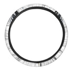 Patriotic American Eagle Print Car Steering Wheel Cover