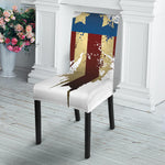 Patriotic American Eagle Print Dining Chair Slipcover