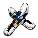 Patriotic American Eagle Print Muay Thai Shin Guard