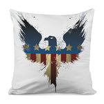 Patriotic American Eagle Print Pillow Cover