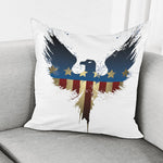 Patriotic American Eagle Print Pillow Cover
