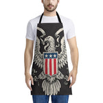 Patriotic USA Eagle Print Apron