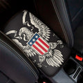 Patriotic USA Eagle Print Car Center Console Cover