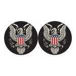 Patriotic USA Eagle Print Car Coasters