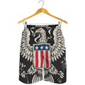 Patriotic USA Eagle Print Men's Shorts