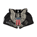 Patriotic USA Eagle Print Muay Thai Boxing Shorts
