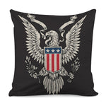 Patriotic USA Eagle Print Pillow Cover
