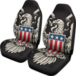 Patriotic USA Eagle Print Universal Fit Car Seat Covers