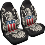 Patriotic USA Eagle Print Universal Fit Car Seat Covers