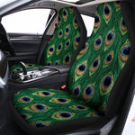 Peacock Tail Pattern Print Universal Fit Car Seat Covers