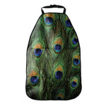 Peacock Tail Print Car Seat Organizers