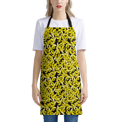 Peeled Banana Pattern Print Apron